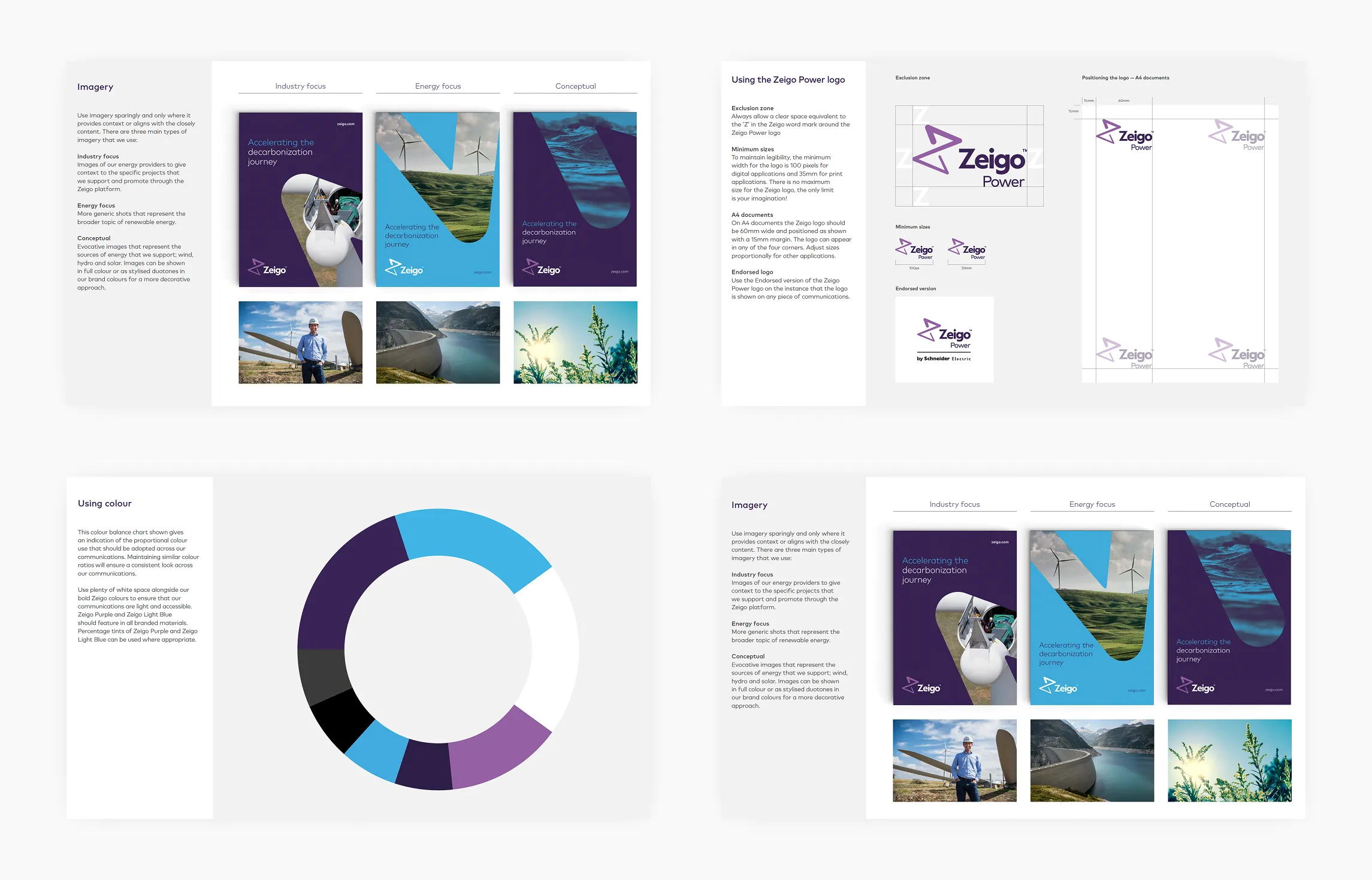 The refreshed Zeigo brand guidelines