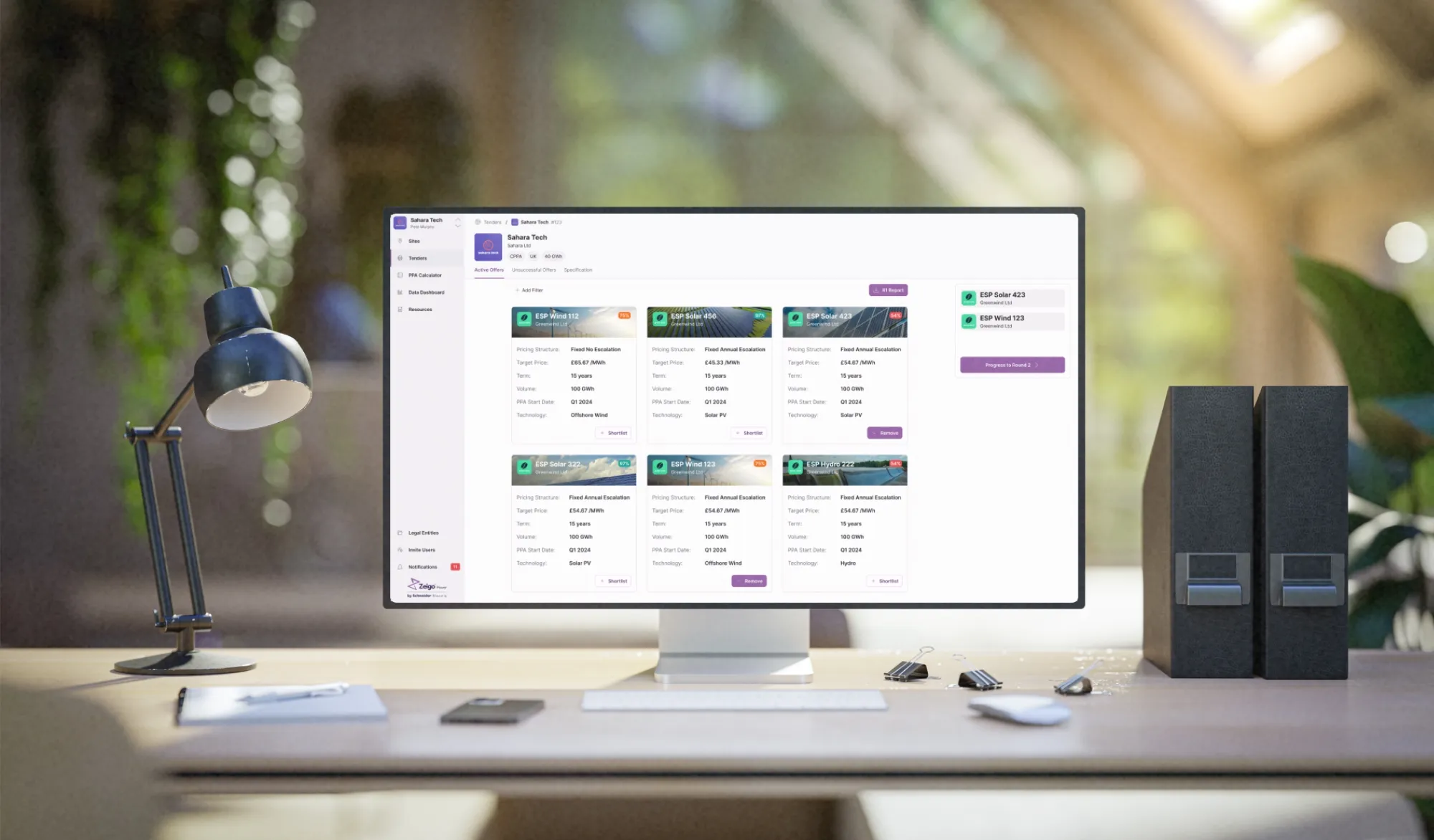 Zeigo Power surfaces after the design-system rollout