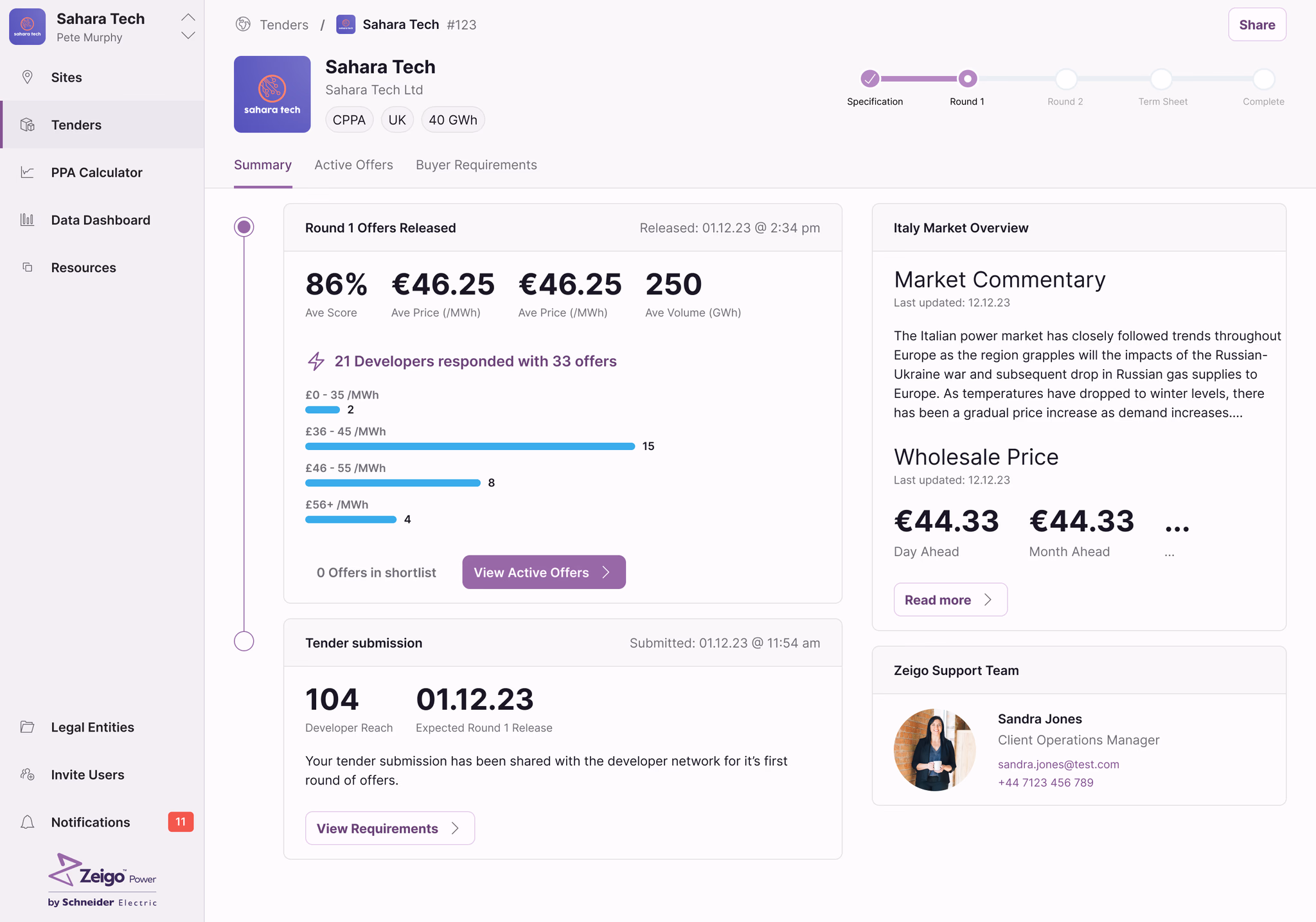 Normalising developer responses into a consistent format for side-by-side evaluation